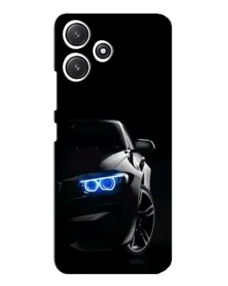 Чохол для Xiaomi POCO M6 з картинкою «BMW — нічний погляд»
