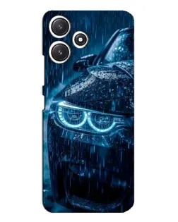 Чохол для Xiaomi POCO M6 з картинкою «BMW під дощем»