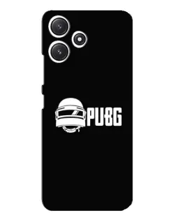 Чехол для Xiaomi POCO M6 с картинкой «PUBG — классический лого»