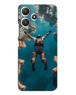 Чехол для Xiaomi POCO M6 с картинкой «PUBG — свободное падение»