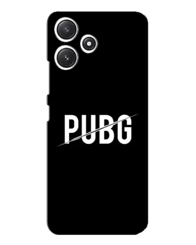 Чехол для Xiaomi POCO M6 с картинкой «PUBG — белый логотип» Чехол для Xiaomi POCO M6 с картинкой «PUBG — белый логотип»