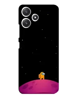Чехол для Xiaomi POCO M6 с картинкой «Одинокий герой на планете»