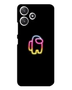 Чехол для Xiaomi POCO M6 с картинкой «Among Us градиент»