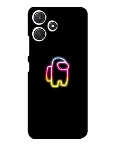 Чехол для Xiaomi POCO M6 с картинкой «Among Us градиент»