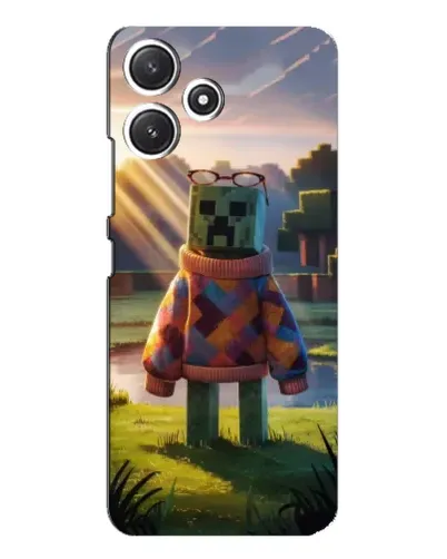 Чехол для Xiaomi POCO M6 с картинкой «Крипер в свитере» Чехол для Xiaomi POCO M6 с картинкой «Крипер в свитере»