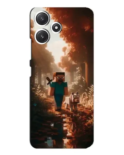 Чехол для Xiaomi POCO M6 с картинкой «Стив в лесу» Чехол для Xiaomi POCO M6 с картинкой «Стив в лесу»
