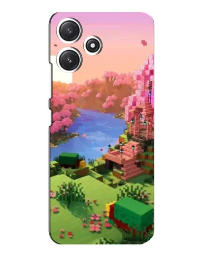 Чехол для Xiaomi POCO M6 с картинкой «Розовое дерево Minecraft» Чехол для Xiaomi POCO M6 с картинкой «Розовое дерево Minecraft»