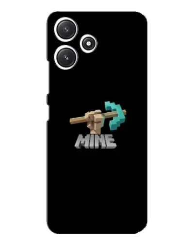 Чехол для Xiaomi POCO M6 с картинкой «Алмазная кирка» Чехол для Xiaomi POCO M6 с картинкой «Алмазная кирка»