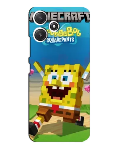 Чохол для Xiaomi POCO M6 з картинкою «Губка Боб Minecraft» Чохол для Xiaomi POCO M6 з картинкою «Губка Боб Minecraft»