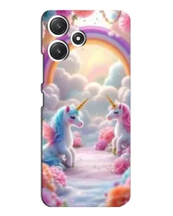 Чехол для Xiaomi POCO M6 с картинкой «Радуга и единороги» Чехол для Xiaomi POCO M6 с картинкой «Радуга и единороги»