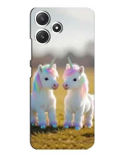Чехол для Xiaomi POCO M6 с картинкой «Пара единорогов» Чехол для Xiaomi POCO M6 с картинкой «Пара единорогов»