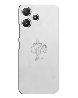 Чохол для Xiaomi POCO M6 з картинкою «Івана 3:16 Хрест» Чохол для Xiaomi POCO M6 з картинкою «Івана 3:16 Хрест»
