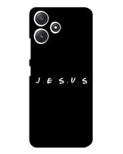 Чехол для Xiaomi POCO M6 с картинкой «Точки веры J.E.S.U.S.»