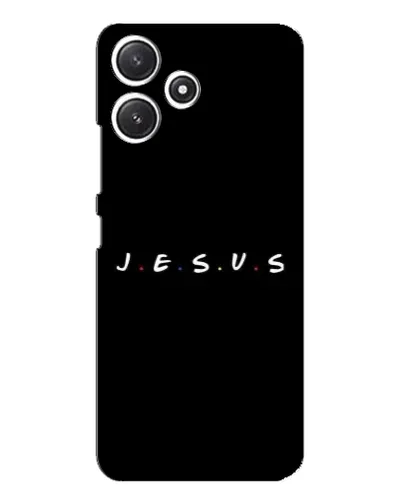 Чехол для Xiaomi POCO M6 с картинкой «Точки веры J.E.S.U.S.»