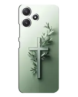 Чехол для Xiaomi POCO M6 с картинкой «Оливковая ветвь»