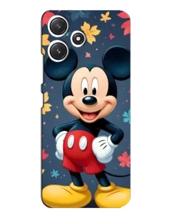 Чехол для Xiaomi POCO M6 с картинкой «Осенний Mickey Mouse»