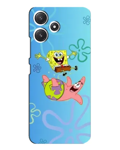 Чехол для Xiaomi POCO M6 с картинкой «Спанч Боб и Патрик» Чехол для Xiaomi POCO M6 с картинкой «Спанч Боб и Патрик»