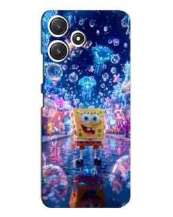 Чехол для Xiaomi POCO M6 с картинкой «Неоновый океан»