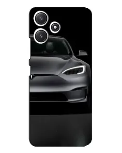 Чохол для Xiaomi POCO M6 з картинкою «Tesla Model S Look»