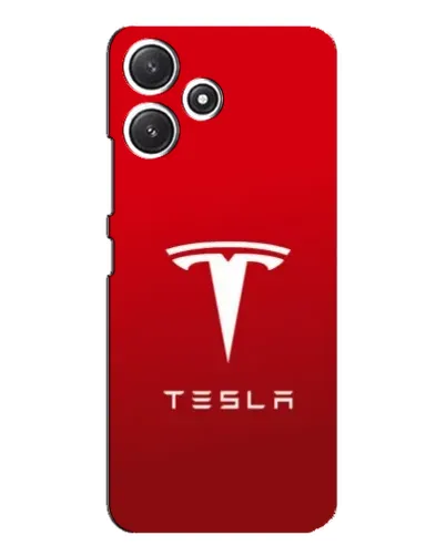 Чехол для Xiaomi POCO M6 с картинкой «Tesla Red Classic»