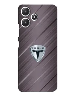 Чохол для Xiaomi POCO M6 з картинкою «Металева текстура Tesla» Чохол для Xiaomi POCO M6 з картинкою «Металева текстура Tesla»