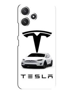 Чохол для Xiaomi POCO M6 з картинкою «Tesla White Style» Чохол для Xiaomi POCO M6 з картинкою «Tesla White Style»