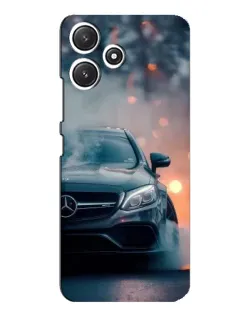 Чохол для Xiaomi POCO M6 з картинкою «Mercedes — нічне місто»