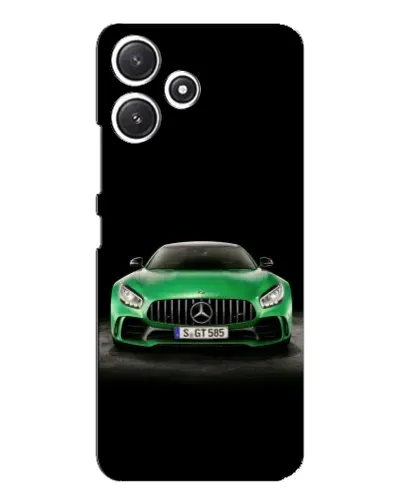 Чехол для Xiaomi POCO M6 с картинкой «Mercedes — неоновый лого» Чехол для Xiaomi POCO M6 с картинкой «Mercedes — неоновый лого»