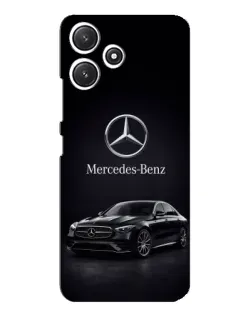 Чехол для Xiaomi POCO M6 с картинкой «Mercedes — решетка радиатора»