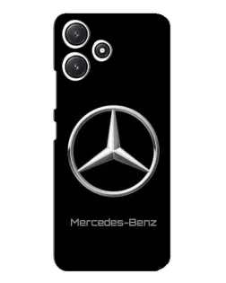 Чехол для Xiaomi POCO M6 с картинкой «Mercedes Silver Logo»