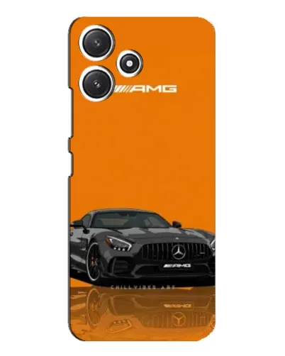 Чехол для Xiaomi POCO M6 с картинкой «Оранжевый Mercedes AMG» Чехол для Xiaomi POCO M6 с картинкой «Оранжевый Mercedes AMG»