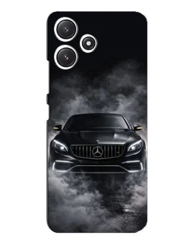Чехол для Xiaomi POCO M6 с картинкой «Mercedes в дыму» Чехол для Xiaomi POCO M6 с картинкой «Mercedes в дыму»