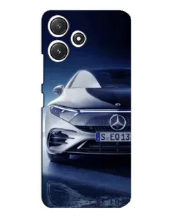Чехол для Xiaomi POCO M6 с картинкой «Mercedes EQ — будущее»