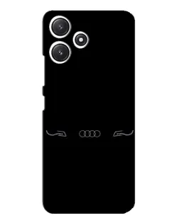 Чохол для Xiaomi POCO M6 з картинкою «Audi — світловий підпис»