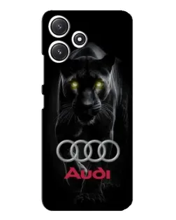 Чохол для Xiaomi POCO M6 з картинкою «Пантера та Audi»