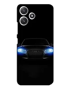 Чохол для Xiaomi POCO M6 з картинкою «Audi в неоні»