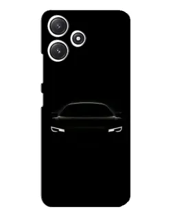Чохол для Xiaomi POCO M6 з картинкою «Погляд Audi у темряві»