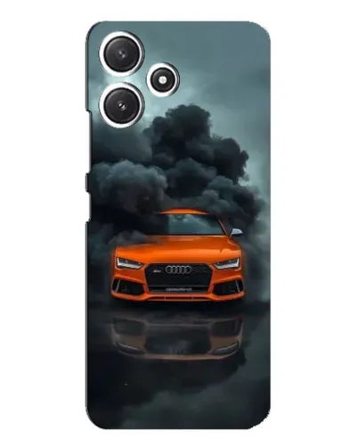 Чехол для Xiaomi POCO M6 с картинкой «Audi в облаках дыма» Чехол для Xiaomi POCO M6 с картинкой «Audi в облаках дыма»