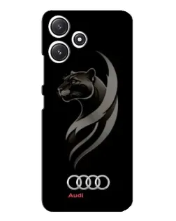 Чохол для Xiaomi POCO M6 з картинкою «Графіка — пантера та Audi»