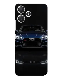Чохол для Xiaomi POCO M6 з картинкою «Audi — нічне відображення»