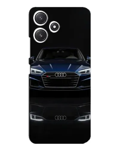 Чехол для Xiaomi POCO M6 с картинкой «Audi — ночное отражение» Чехол для Xiaomi POCO M6 с картинкой «Audi — ночное отражение»