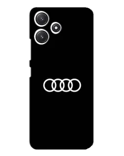 Чохол для Xiaomi POCO M6 з картинкою «Audi White Logo»