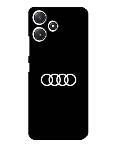 Чехол для Xiaomi POCO M6 с картинкой «Audi White Logo» Чехол для Xiaomi POCO M6 с картинкой «Audi White Logo»
