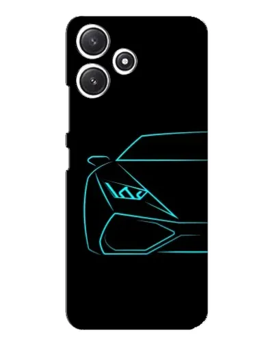 Чехол для Xiaomi POCO M6 с картинкой «Голубой силуэт Lamborghini» Чехол для Xiaomi POCO M6 с картинкой «Голубой силуэт Lamborghini»