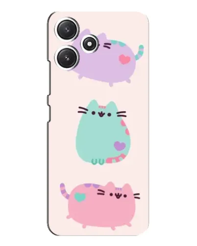 Чехол для Xiaomi POCO M6 с картинкой «Pusheen трио» Чехол для Xiaomi POCO M6 с картинкой «Pusheen трио»