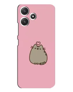 Чохол для Xiaomi POCO M6 з картинкою «Pusheen серце» Чохол для Xiaomi POCO M6 з картинкою «Pusheen серце»