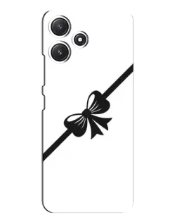 Чохол для Xiaomi POCO M6 з картинкою «Діагональний бант»
