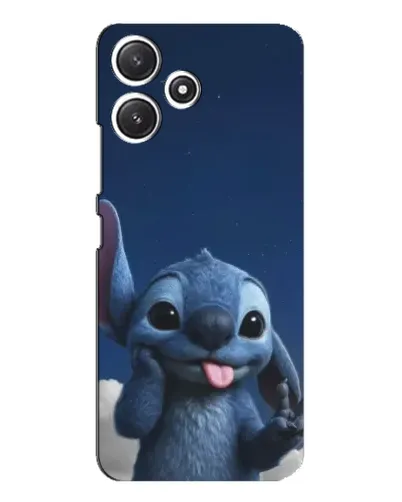 Чехол для Xiaomi POCO M6 с картинкой «Стич в облаках»