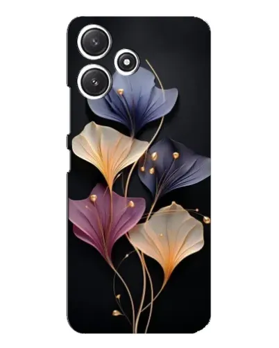 Чохол для Xiaomi POCO M6 з картинкою «Лілові квіти грації»