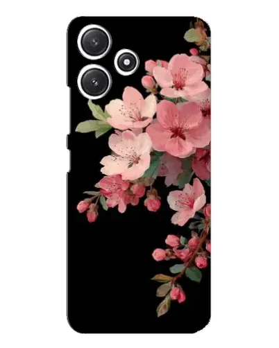 Чохол для Xiaomi POCO M6 з картинкою «Рожева гілка сакури»